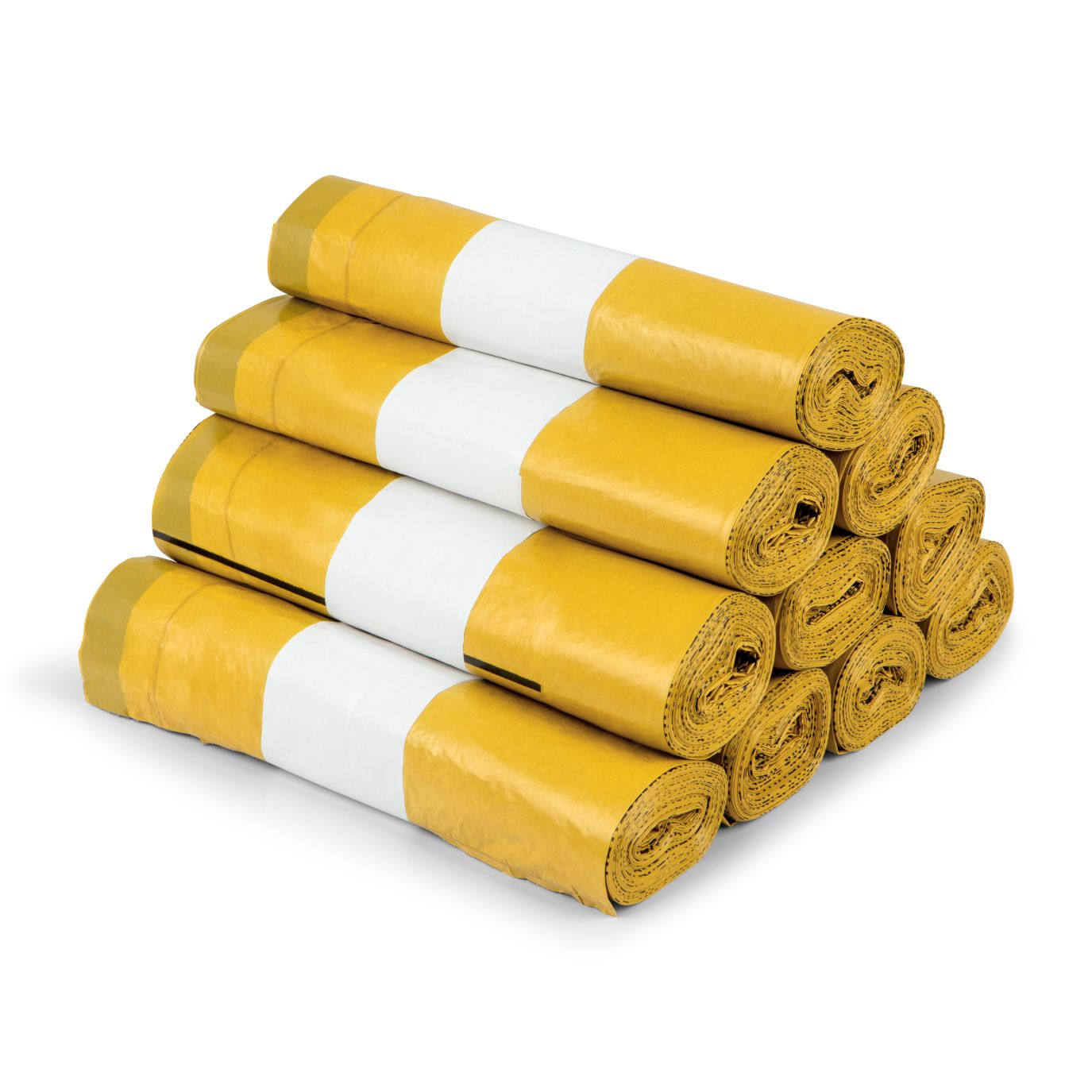 Gelber Sack 90 L extra stark (27 µm) – Rolle à 13 Beutel
